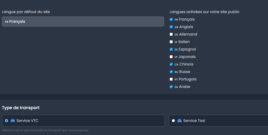 10 langues disponibles, aucun effort de traduction de votre côté !
